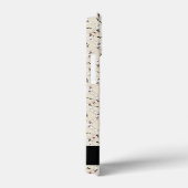 Abstraktes Retrouchmuster mit individuellem Namen Case-Mate iPhone Hülle (Rückseite / Rechts)