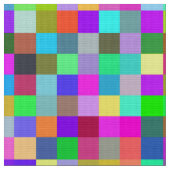 Abstraktes RGB-Chaos Stoff (Nahaufnahme)