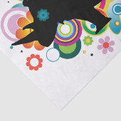 Abstraktes Rhino-Tissue-Papier Seidenpapier (Ausschnitt)