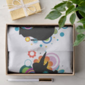 Abstraktes Rhino-Tissue-Papier Seidenpapier (Geschenk)