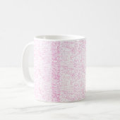 Abstraktes rosa Büroordner-Set Kaffeetasse (Vorderseite Links)