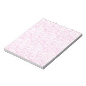 Abstraktes rosa Büroordner-Set Notizblock (Rotiert)