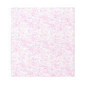 Abstraktes rosa Büroordner-Set Notizblock (Vorderseite)