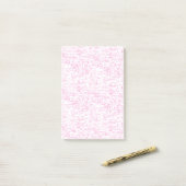 Abstraktes rosa Büroordner-Set Post-it Klebezettel (Auf Schreibtisch)