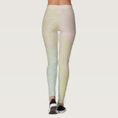 Abstraktes Rosa Leggings (Rückseite)