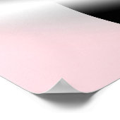 Abstraktes Rosa mit Lichtstrahlen AP0005 Poster (Ecke)