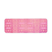 abstraktes rosa Muster (Vorne)