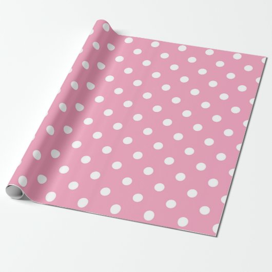 Abstraktes rosa Musterpapier Geschenkpapier (Ungerollt)