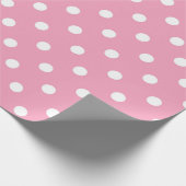 Abstraktes rosa Musterpapier Geschenkpapier (Ecke)