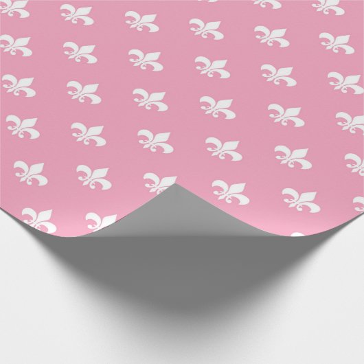 Abstraktes rosa Musterpapier Geschenkpapier (Ecke)