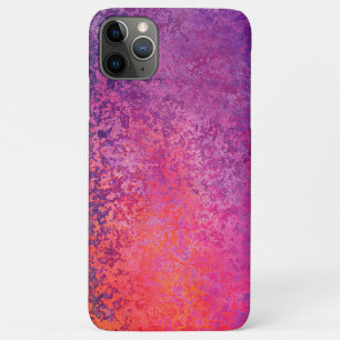 Abstraktes, rosa und lila strukturiertes Design Case-Mate iPhone Hülle