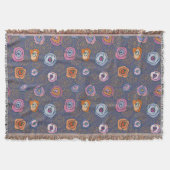 Abstraktes Rosenfeldmuster Decke (Vorderseite)