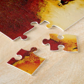 Abstraktes Rostmuster Puzzle (Seite)