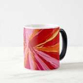 Abstraktes Rot Verwandlungstasse (VorderseiteRechts)