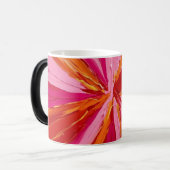 Abstraktes Rot Verwandlungstasse (Vorderseite Links)