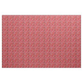 Abstraktes Rotes Hartglas Stoff (Yard (91,4 cm))