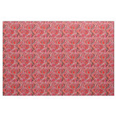 Abstraktes Rotes Hartglas Stoff (Fat Quarter (45,7 x 55,9 cm))