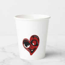 Abstraktes, rotes Herz