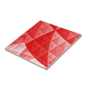 Abstraktes Rotes Muster Fliese (Seite)