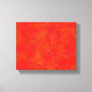 Abstraktes rotes Orange-Muster, gesteppte Leinwand