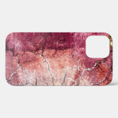 Abstraktes rotes und braunes Bild Case-Mate iPhone Hülle (Rückseite (Horizontal))
