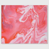 Abstraktes rotes und graues Bild Geschenkpapier (Flach)