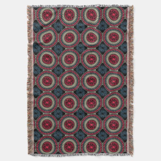 Abstraktes Rundmuster Decke (Vorderseite Vertikal)