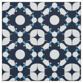 Abstraktes Rundmuster mit geometrischen Elementen Stoff (Muster)