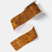 Abstraktes rustikales Goldpapier Satinband (Rückseite)