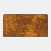 Abstraktes rustikales Goldpapier Schreibtischunterlage (Vorderseite)