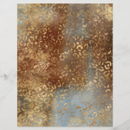 Abstraktes Safari Grunge Scrapbook