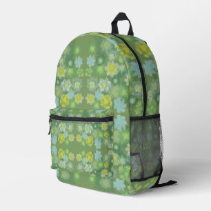Abstraktes, salziges, florales Farbmuster Bedruckter Rucksack