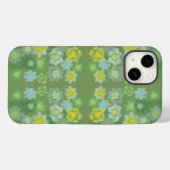 Abstraktes, salziges, florales Farbmuster Case-Mate iPhone Hülle (Rückseite (Horizontal))