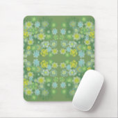 Abstraktes, salziges, florales Farbmuster Mousepad (Mit Mouse)