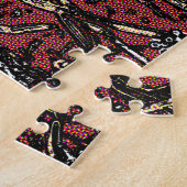 Abstraktes Samphire-Design Puzzle (Seite)