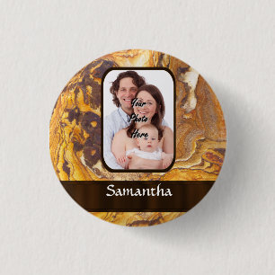 Abstraktes Sandsteinmuster Button