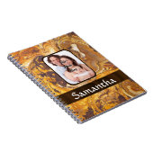 Abstraktes Sandsteinmuster Notizblock (Rechte Seite)