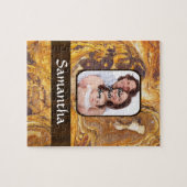 Abstraktes Sandsteinmuster Puzzle (Horizontal)