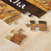 Abstraktes Sandsteinmuster Puzzle (Seite)
