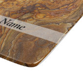 Abstraktes Sandsteinmuster Schneidebrett (Ecke)