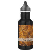 Abstraktes Sandsteinmuster Trinkflasche (Links)