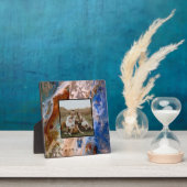 Abstraktes Sandstrandmuster mit Schaumwasser Fotoplatte (InSitu)