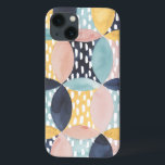 Abstraktes Schaltmuster Case-Mate iPhone Hülle<br><div class="desc">Abstraktes Kreismuster Künstler: Grace Popp. Bild-ID: 150359D.</div>