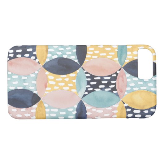 Abstraktes Schaltmuster Case-Mate iPhone Hülle (Rückseite (Horizontal))