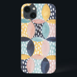 Abstraktes Schaltmuster Case-Mate iPhone Hülle<br><div class="desc">Abstraktes Kreismuster Künstler: Grace Popp. Bild-ID: 150359D.</div>