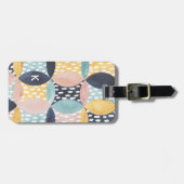 Abstraktes Schaltmuster Gepäckanhänger (Vorderseite horizontal)