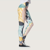 Abstraktes Schaltmuster Leggings (Rechts)