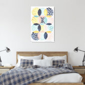 Abstraktes Schaltmuster Leinwanddruck (Insitu (Schlafzimmer))