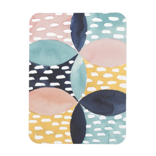 Abstraktes Schaltmuster Magnet (Vertikal)