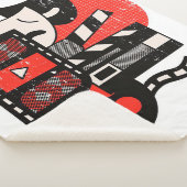 ABSTRAKTES SCHAUSPIEL | Lover Zuhause Sherpadecke (3/4)